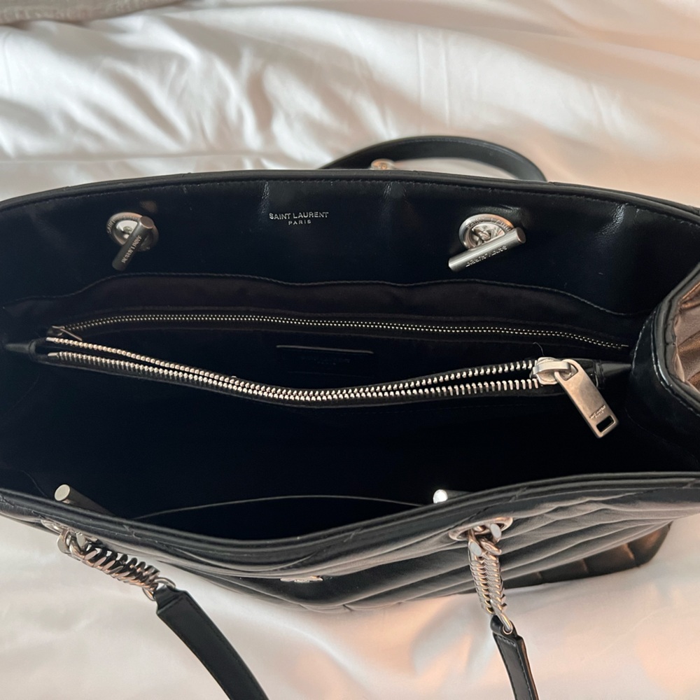 YSL Monogram Matelasse Large Loulou Shopper Bag - Picture 6 of 13